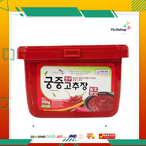 

Gochujang Sambal Korea Halal Gungjung Hot Pepper Pedas Bumbu Saus Saos Sambal Sunchang Korea halal