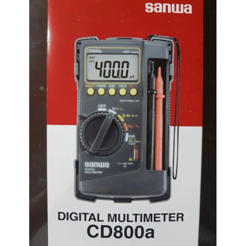 SANWA CD800A DIGITAL MULTIMETER CD800a Original