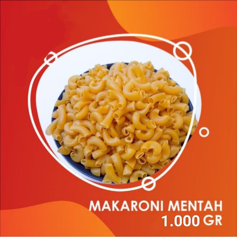 

MAKARONI BANTET MENTAH 1kg # makaroni kriuk bantat