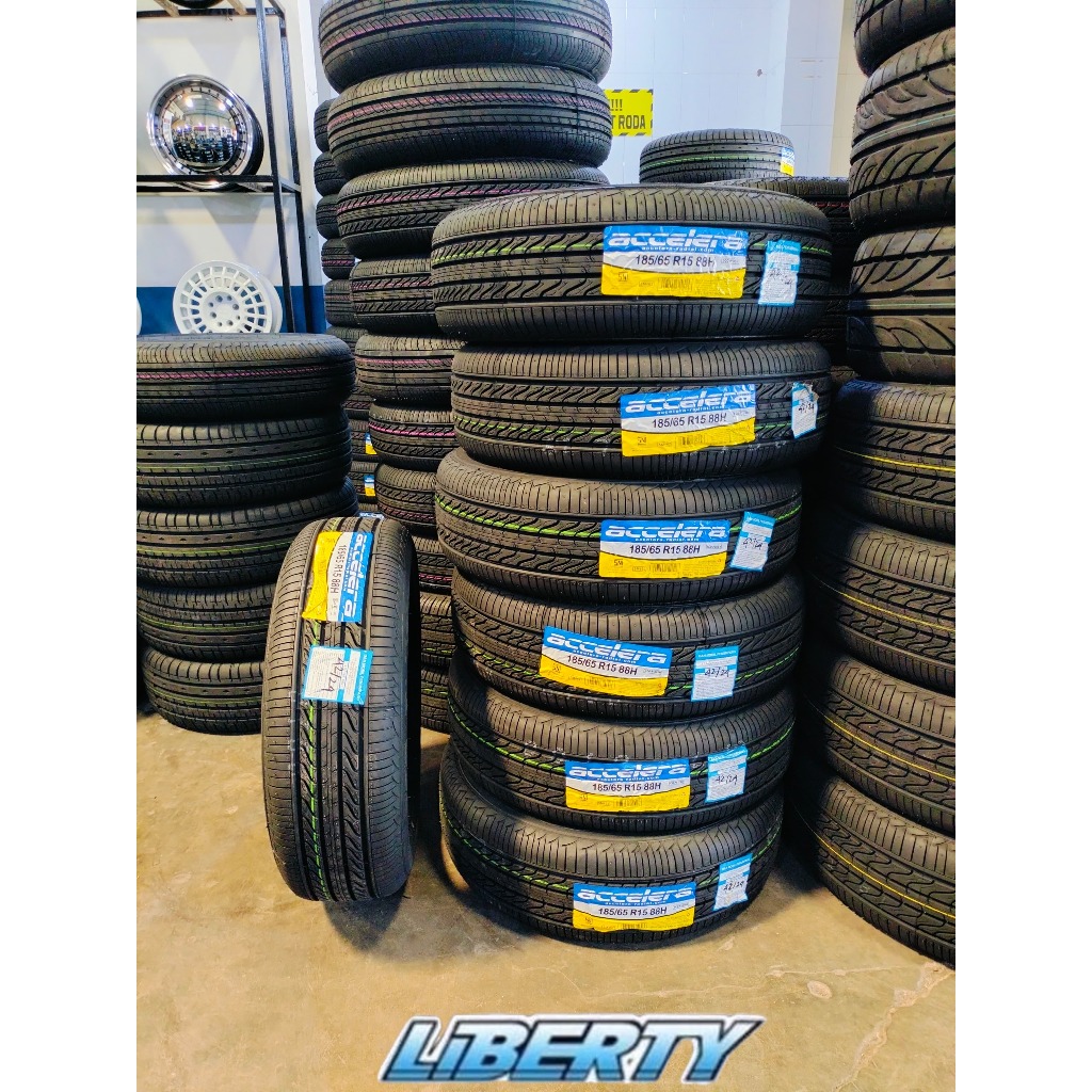 Jual Ban Mobil Honda Mobilio Ring 15 186/65 Merek ACCELERA ECO PLUSH 185 65 R15 Ban Mobil Surabaya