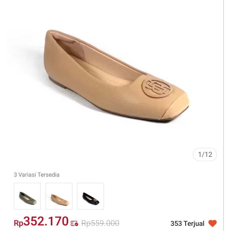 Preloved Sepatu/shoes Be-Bob Winda size 39