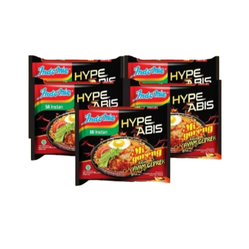 

Indomie Goreng Rasa Ayam Geprek 5 PCS/Mie Instan Indomie Goreng Rasa Ayam Geprek