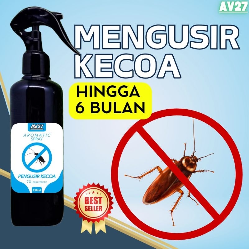 Pengusir Kecoa Ampuh Semprotan Pengusir Kecoa Cairan Anti Kecoa Racun Kecoa AV27