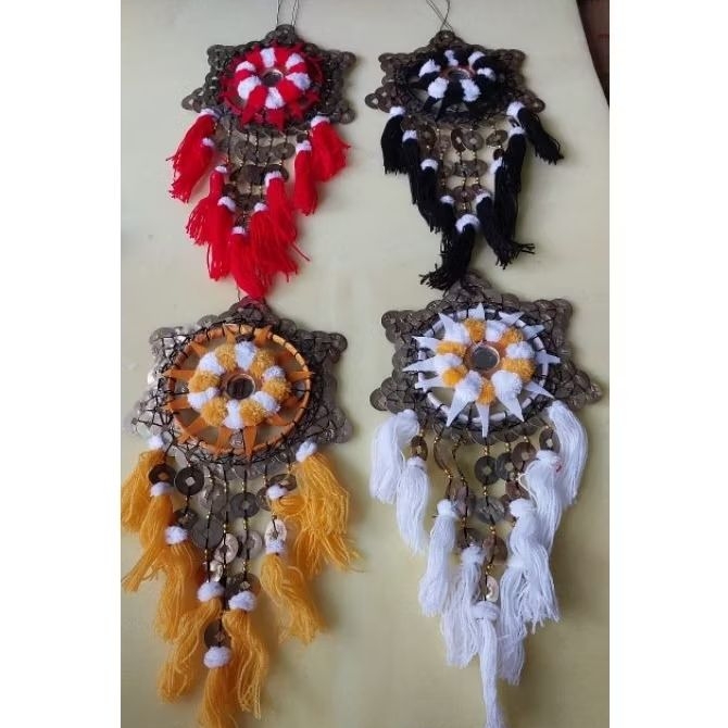 tamiang pis bolong satu set isi 2