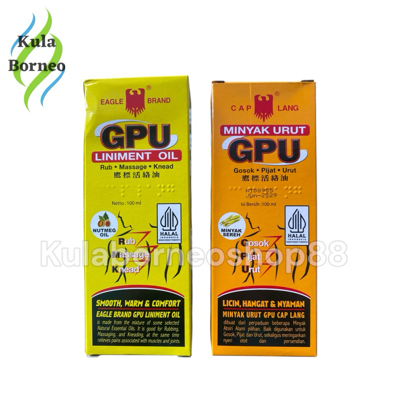 Minyak Urut GPU 100 ml