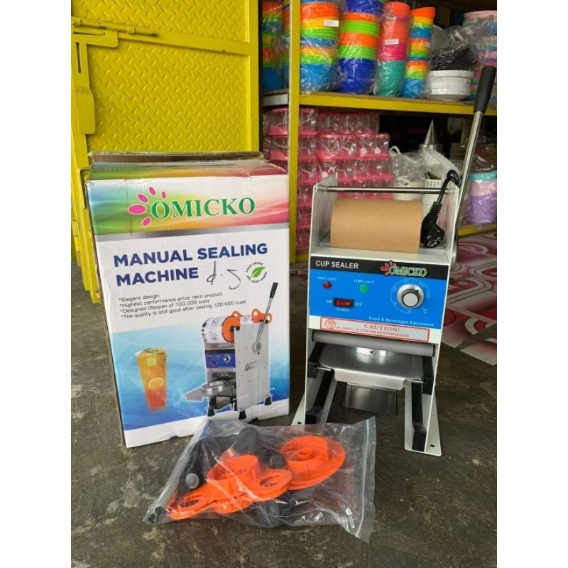Mesin Cup Sealer Omicko C39 / Manual Sealing Machine Omicko C-39,