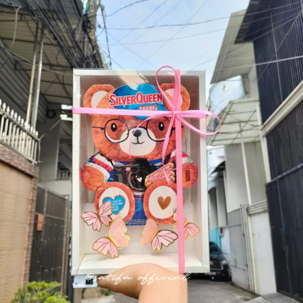 

Promo 7.7 (READY STOCK) Gift Box Coklat Bear Edisi Valentine Gift Box Coklat Love Edisi Valentine