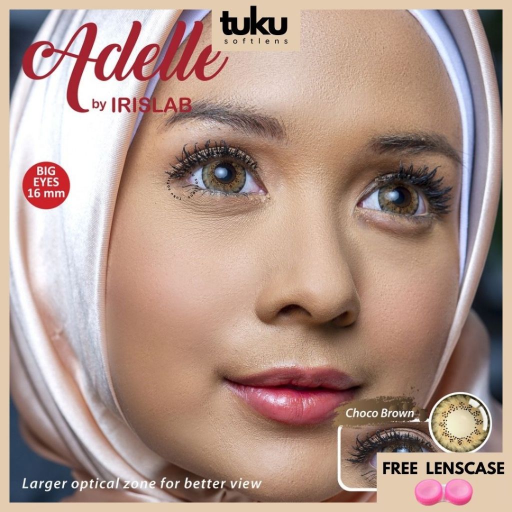 SOFTLENS ADELLE 16 MM NORMAL BY IRISLAB / SOFLEN ADELLE / ADELLE BY IRIS LAB / ADEL / ADELE / SOFTLE