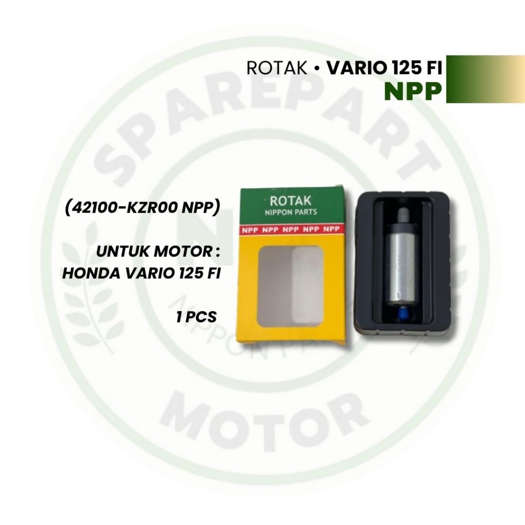 Rotak Vario 125 FI || Rotak Fuel Pump Honda Vario 125 FI Merk NPP