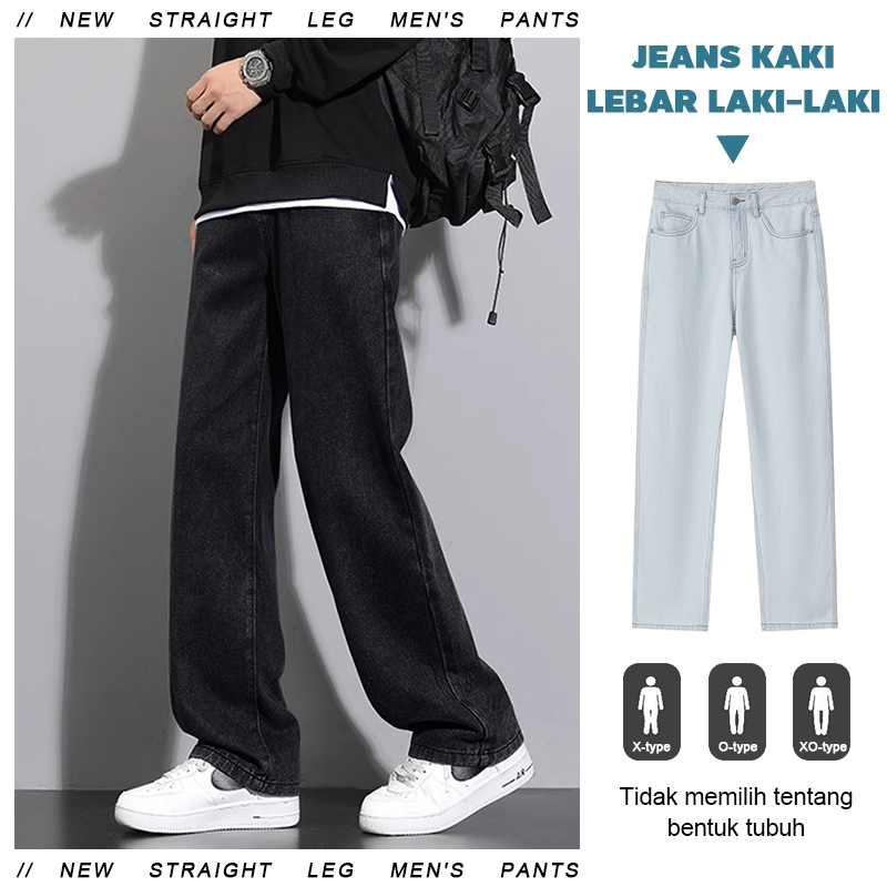 Celana Jeans Pria Celana panjang cowok jeans celana jeans pria celana jeans panjang pria celana kore