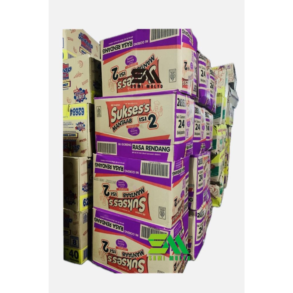 

MIE SUKSES ISI 2 ALL VARIAN 1 dus isi 24pcs