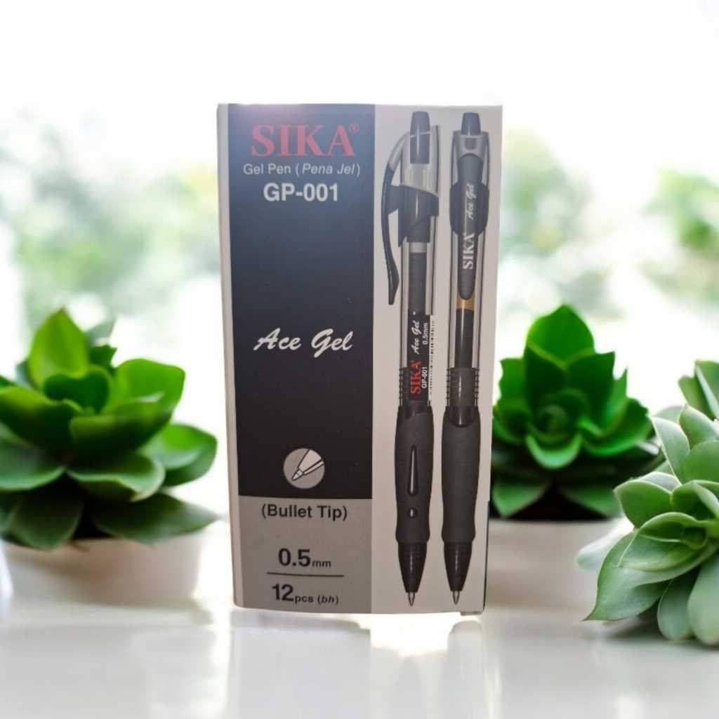 

(Per Kotak) Pulpen Sika GP-001 Ace Gel