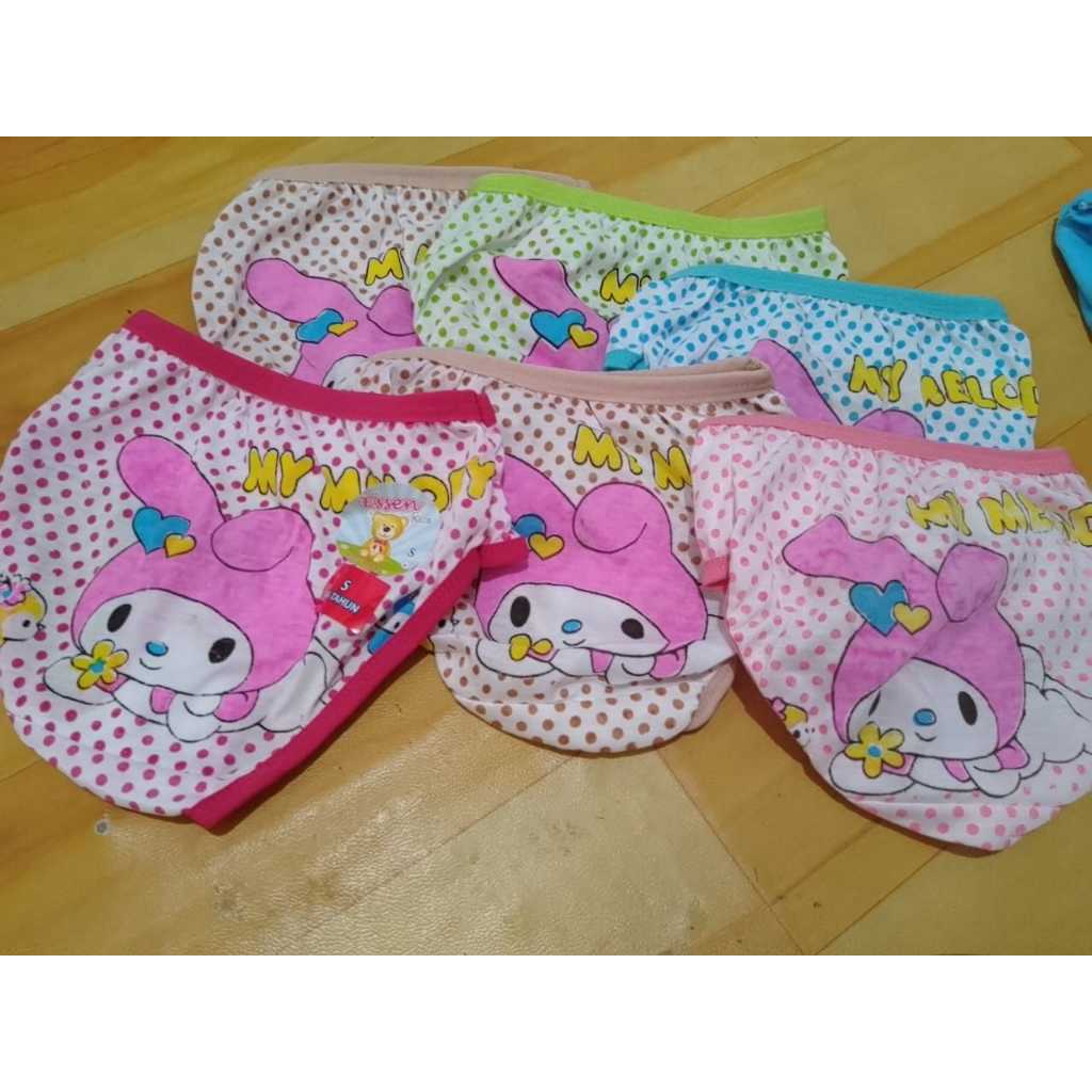 CELANA DALAM ANAK CEWEK 4-6 Tahun  ESSEN CANTIK