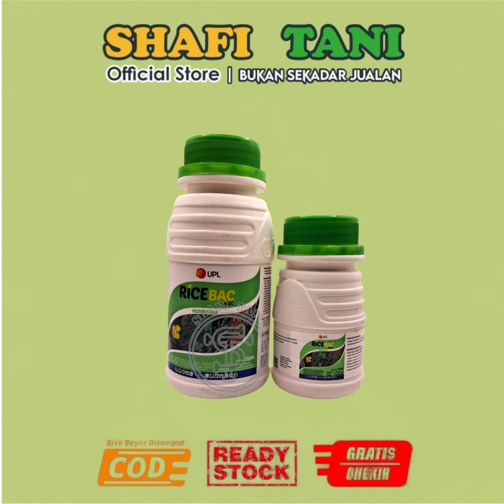 herbisida RICEBAC 400 SC untuk mengendalikan Gulma Berdaun Lebar dan Sempit pada Tanaman Padi Sawah 
