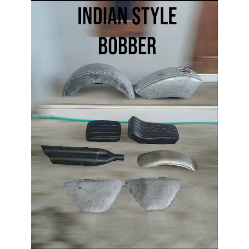 Paket Motor Custom Indian Bobber Style and Benely sporter Bobber style