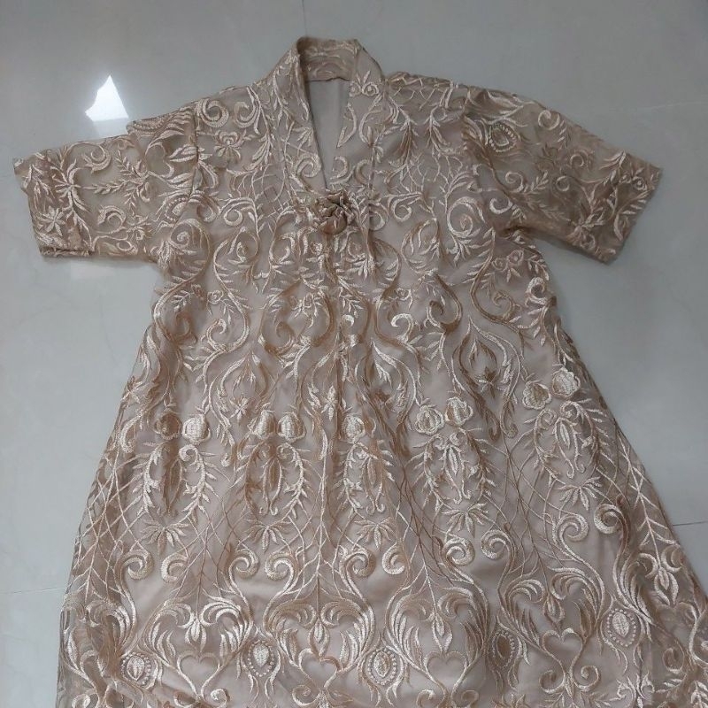 Dress Gold Second Bekas Jumbo