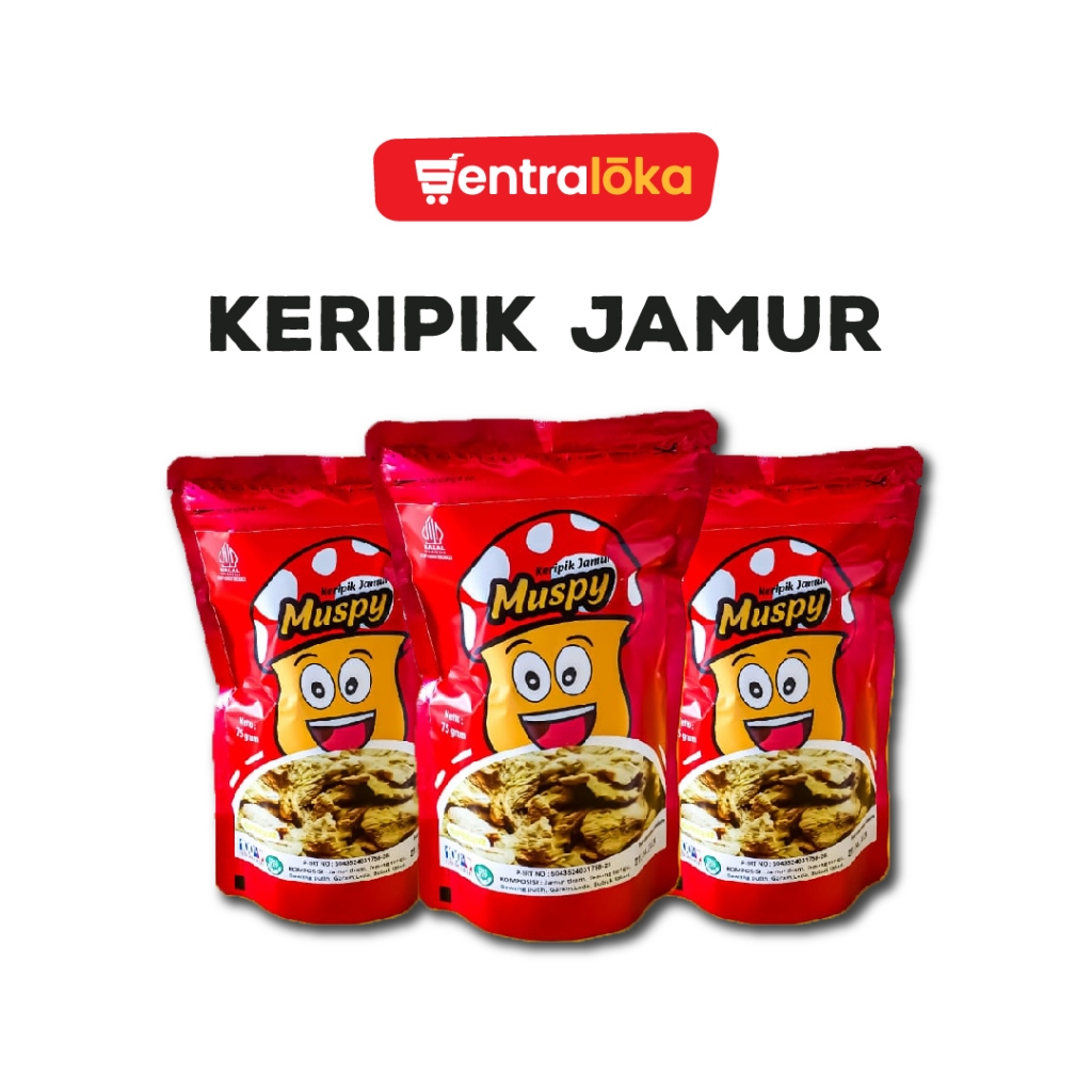 

Crepsus - Keripik Jamur Krispy / Muspy 75g