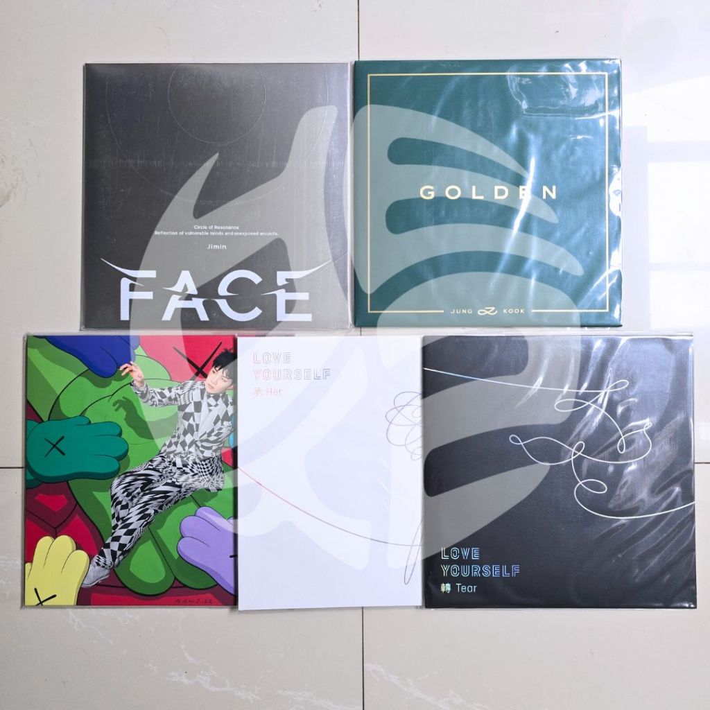 [READY] BTS Love Yourself Tear Her / Jungkook Golden / V Taehyung Layover / Jimin Face / Suga Agust 