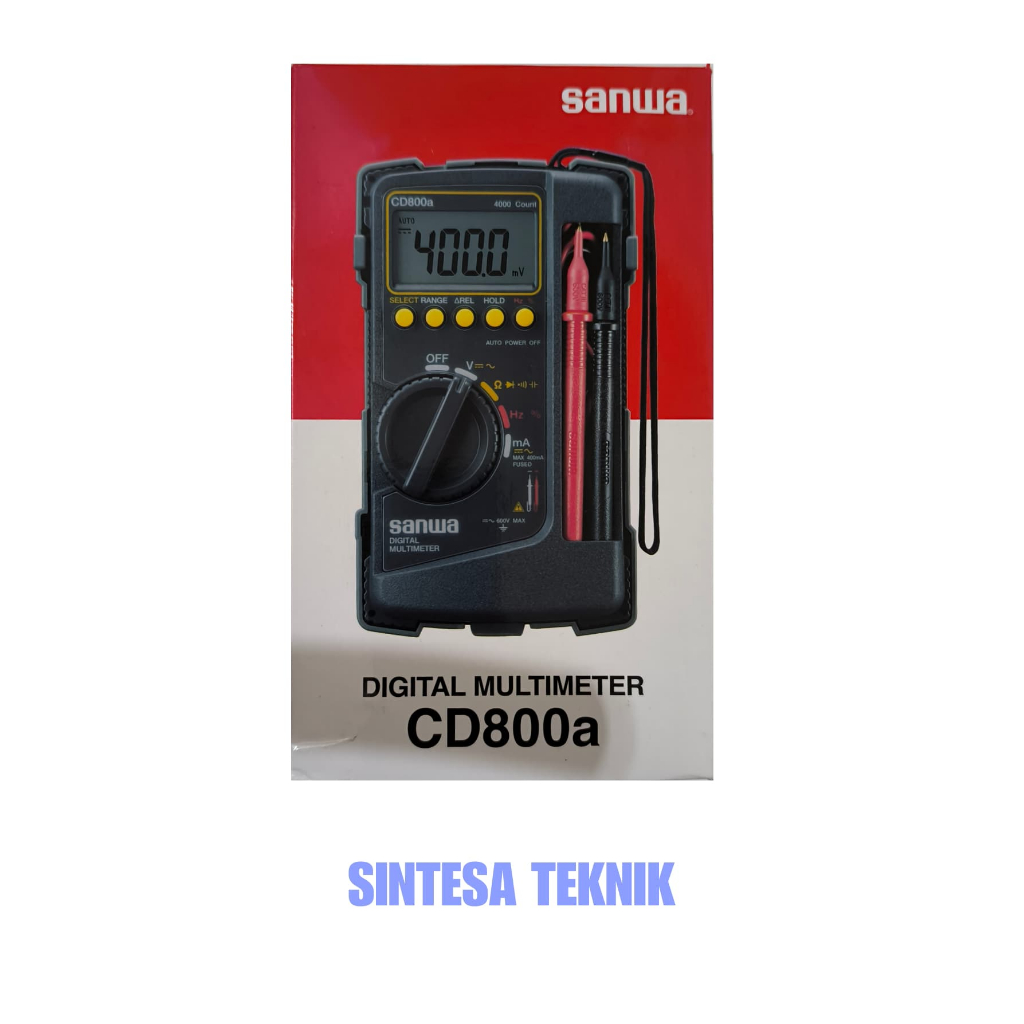 MULTI TESTER DIGITAL "SANWA" [CD-800A] ORIGINAL