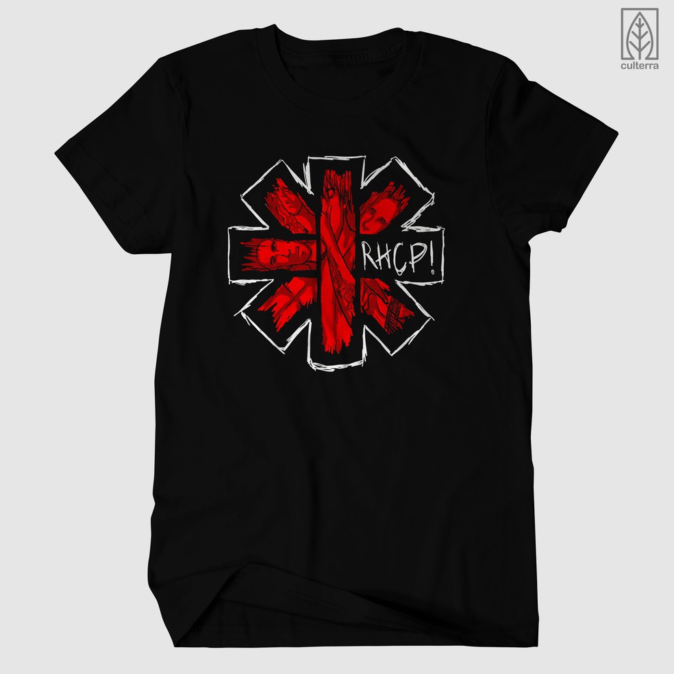 Hot Price Kaos Band Kaos Rhcp Kaos Rhcp Red Baju Rhcp Baju Musik Metal Rock Color Version