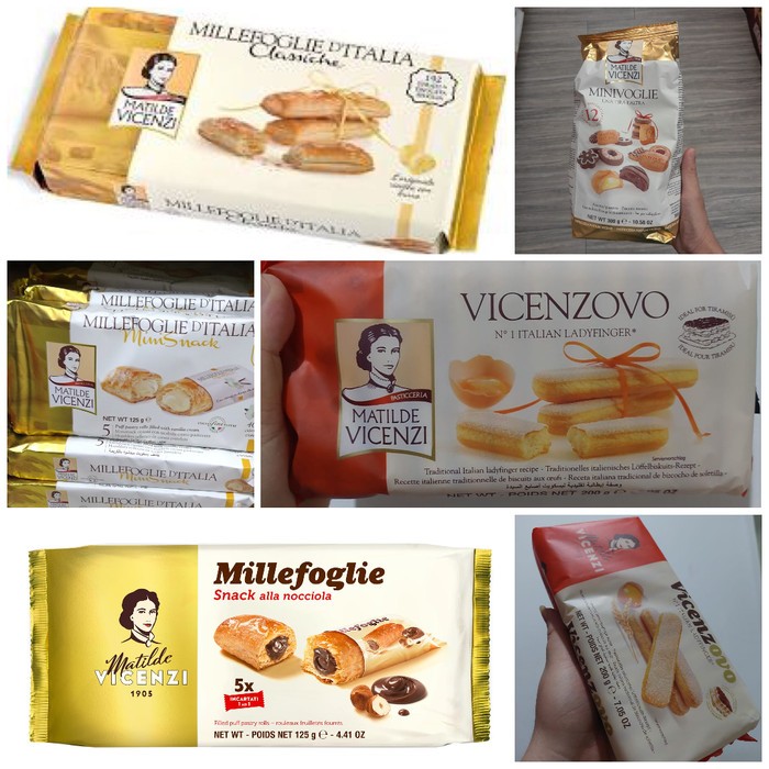 

Camilan Makanan Ringan Snack Impor Italia Matilde Vicenzi Cookies 125 Gr Varian Millefoglie Snack Alla Nocciola, Snack Con Crema Di Pasticceria, Classiche, Vicenzovo Lady Fingers 200 Gr