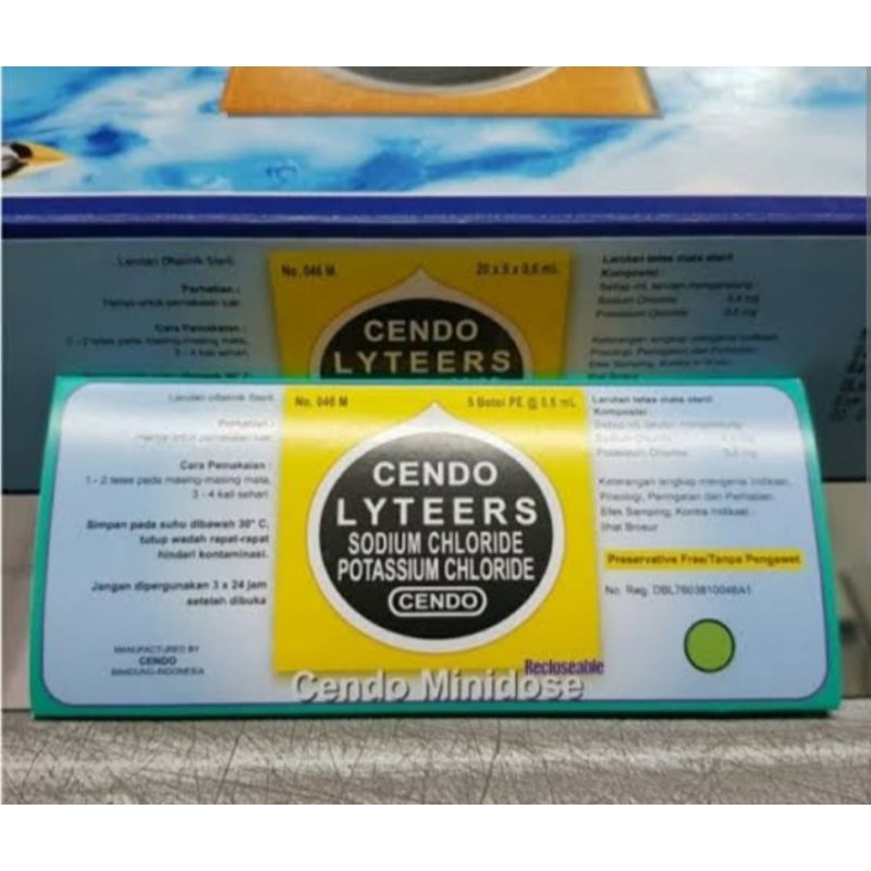 CENDO LYTEERS MINIDOSE
