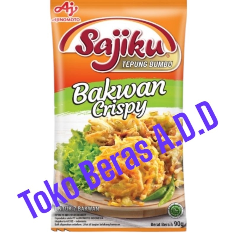 

Sajiku Tepung Bumbu Bakwan Crispy 90gr