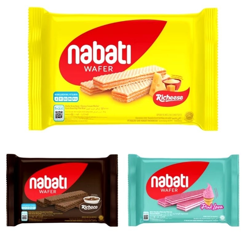 

RICHEESE NABATI WAFER 2000 (1pak isi 10bks)