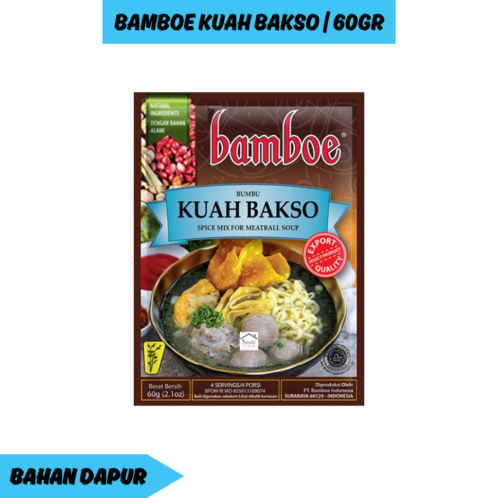 

Bamboe Kuah Bakso Bumbu Masakan Khas Indonesia