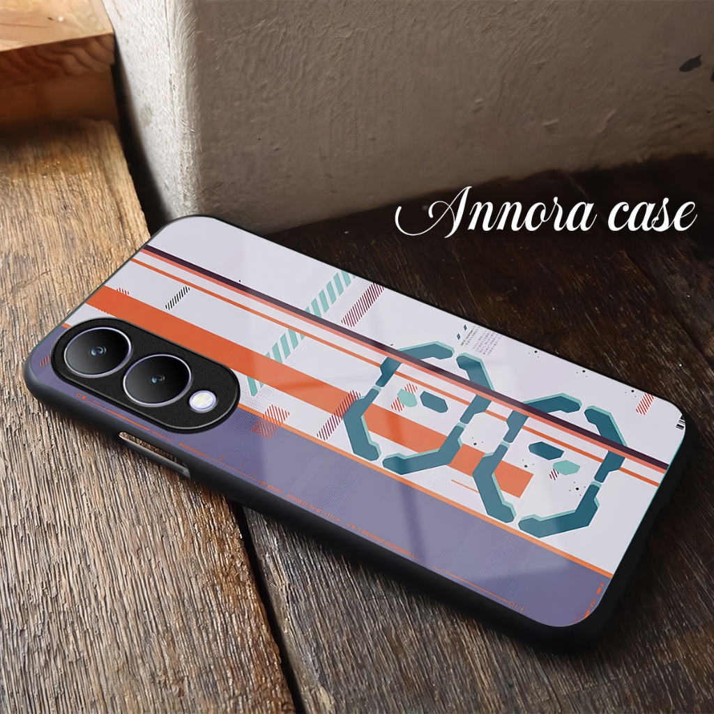 Softcase Glass Vivo Y17s - Case Glossy Keren - Softcase Import Casing Hp Vivo - Bisa Untuk Vivo Y17s