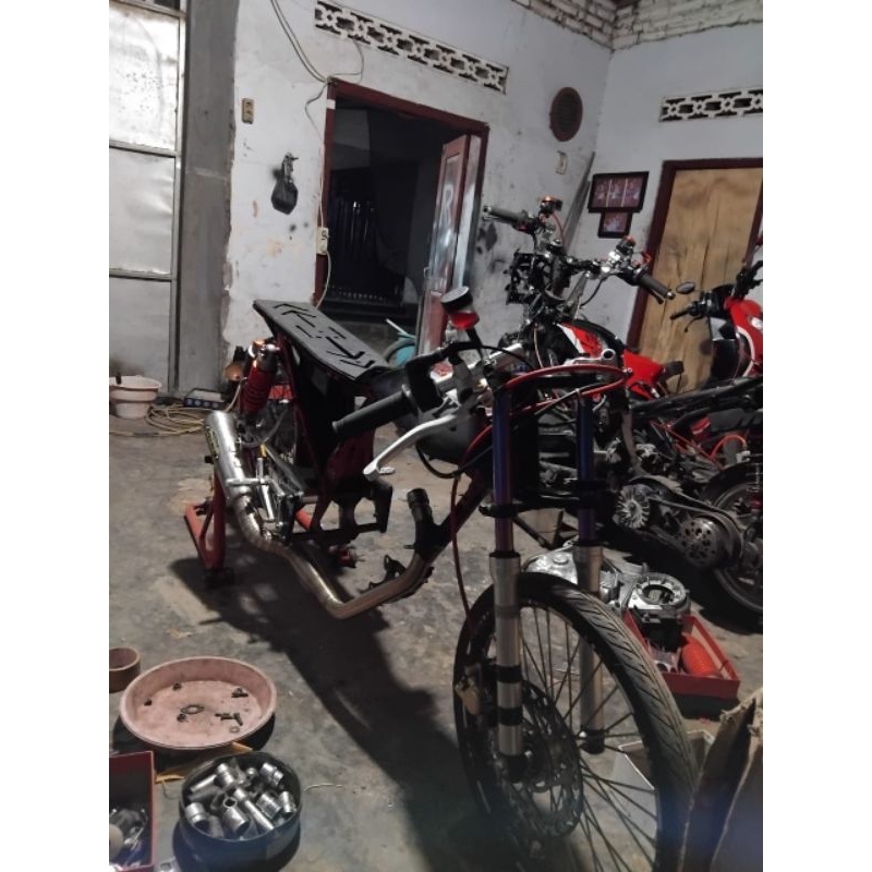 RANGKA HEREX SET TINGGAL NAIK MESIN