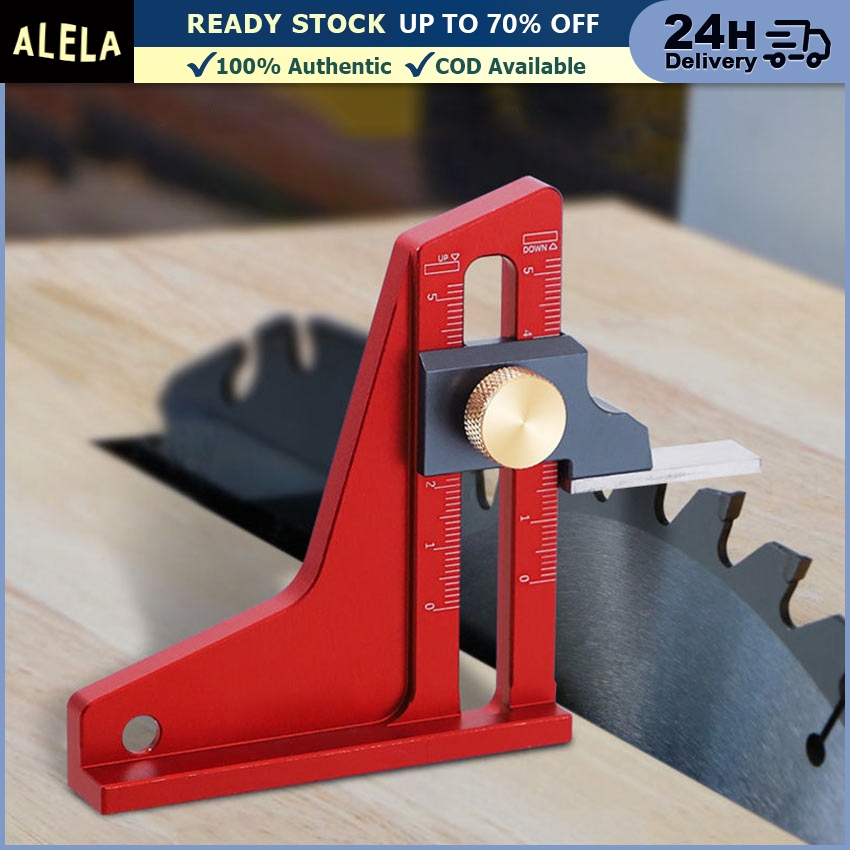 

Woodworking Tool Alat Ukur Ketinggian Mata Router Gergaji Penggaris Tenon Gauge Caliper Height Gauge Measurement Saw Table Adjustment Ruler Trimming Machine Adjustment