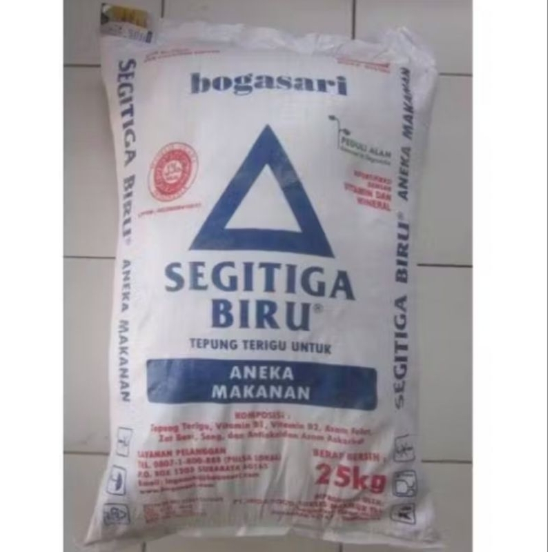 

Bogasari Segitiga Biru Tepung Terigu UNTUK Aneka Makanan