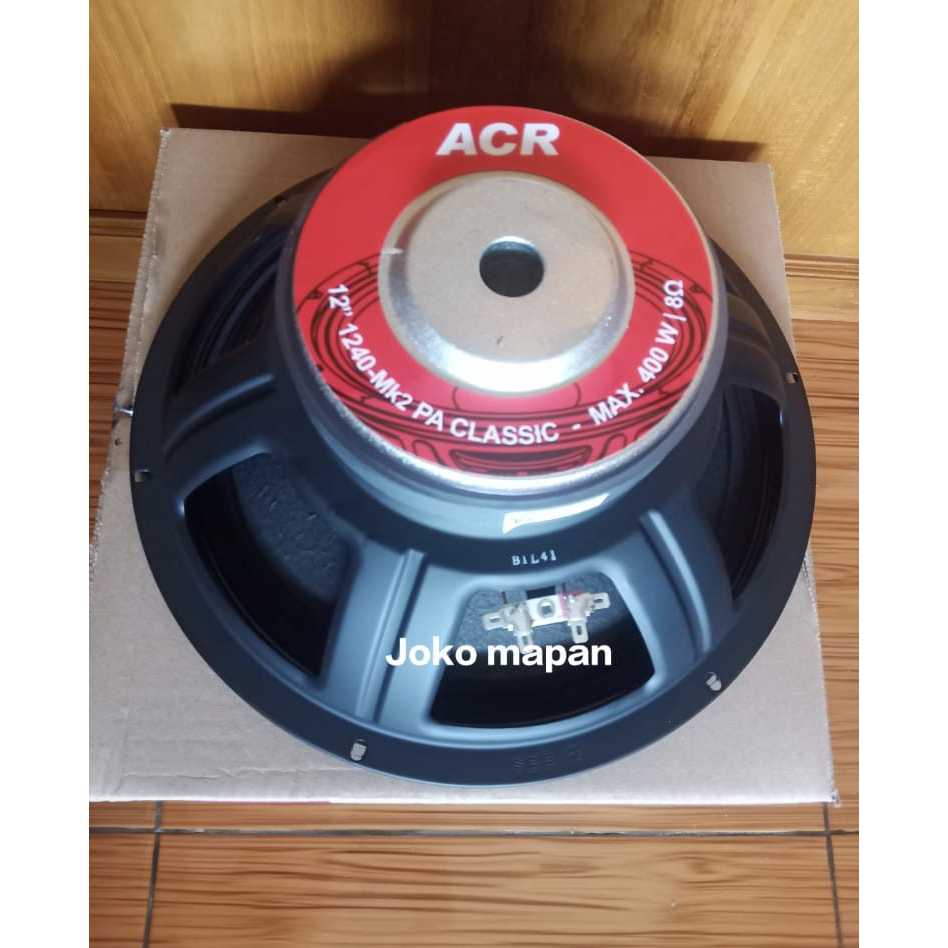 Speaker ACR 12in 12 INCH 1240 MK2 PA Classic FULLRANGE 400 WATT