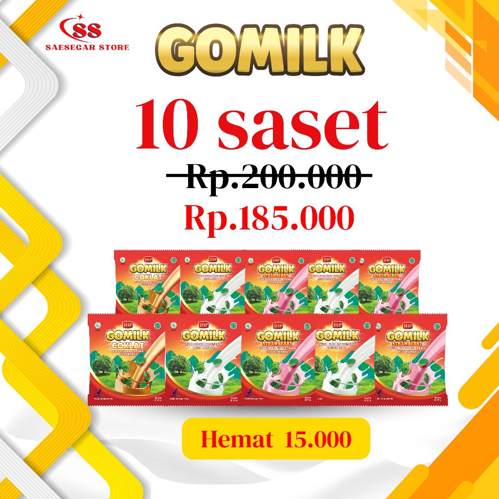 

[GOMILK 10 SASET] Susu Kambing Etawa Atasi Nyeri Sendi Asam Urat Kolesterol Etawalin Etawaku