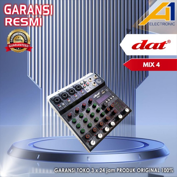 MIXER AUDIO DAT MIX 4 4CHANNEL ORIGINAL DAT