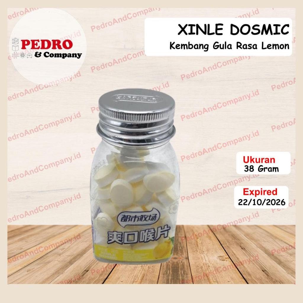 

XinLe Kembang gula permen rasa mint lemon 38 gram - candy sweet lemon