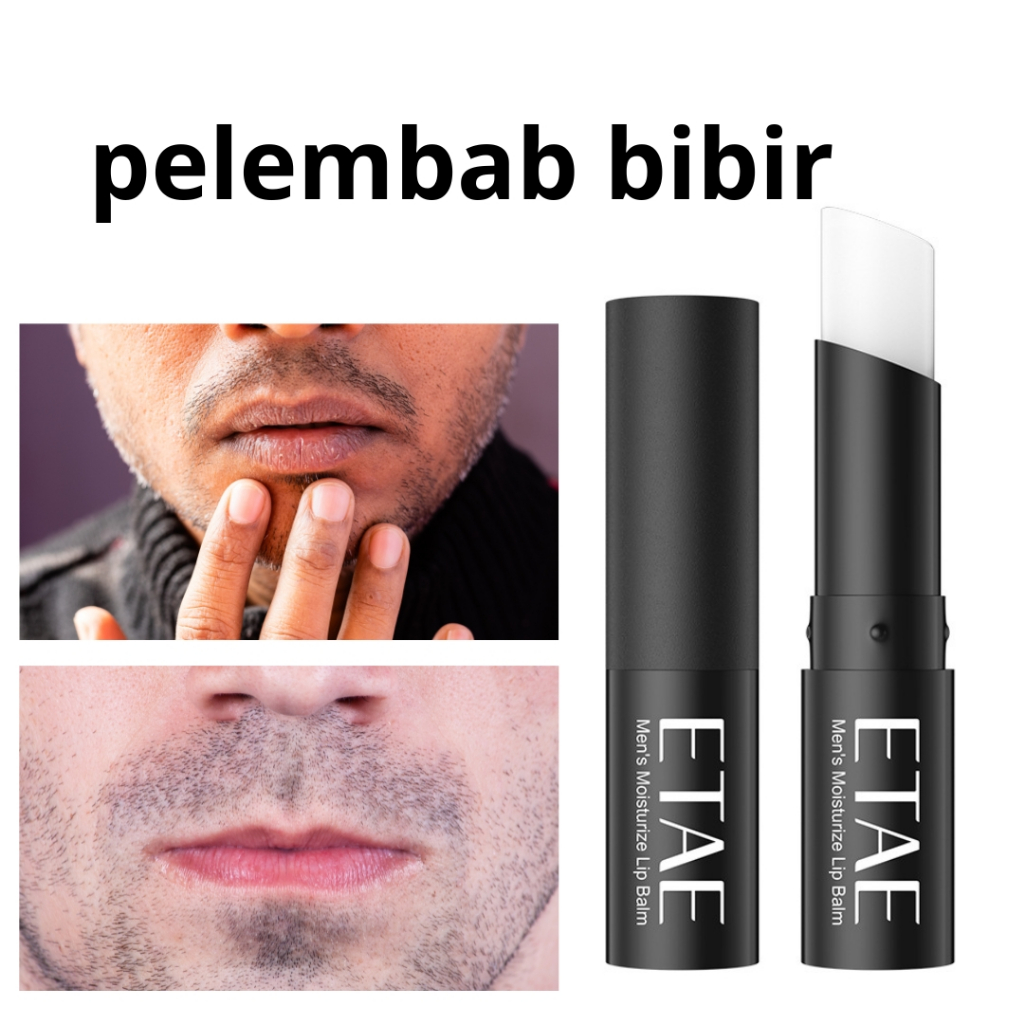 ETAE Lipbalm Pria Pelembab Bibir untuk Bibir Kering & Pecah-Pecah - VP064