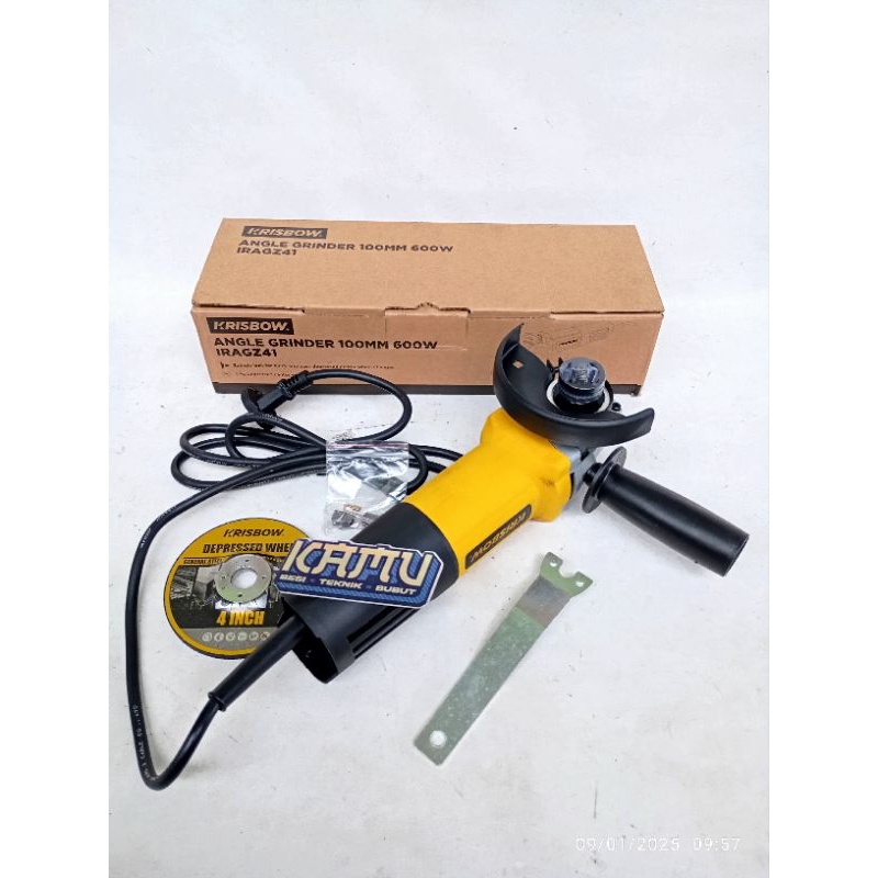 GERINDA KRISBOW 600W IRAGZ41 GERINDA TABGAN 4 " KRISBOW