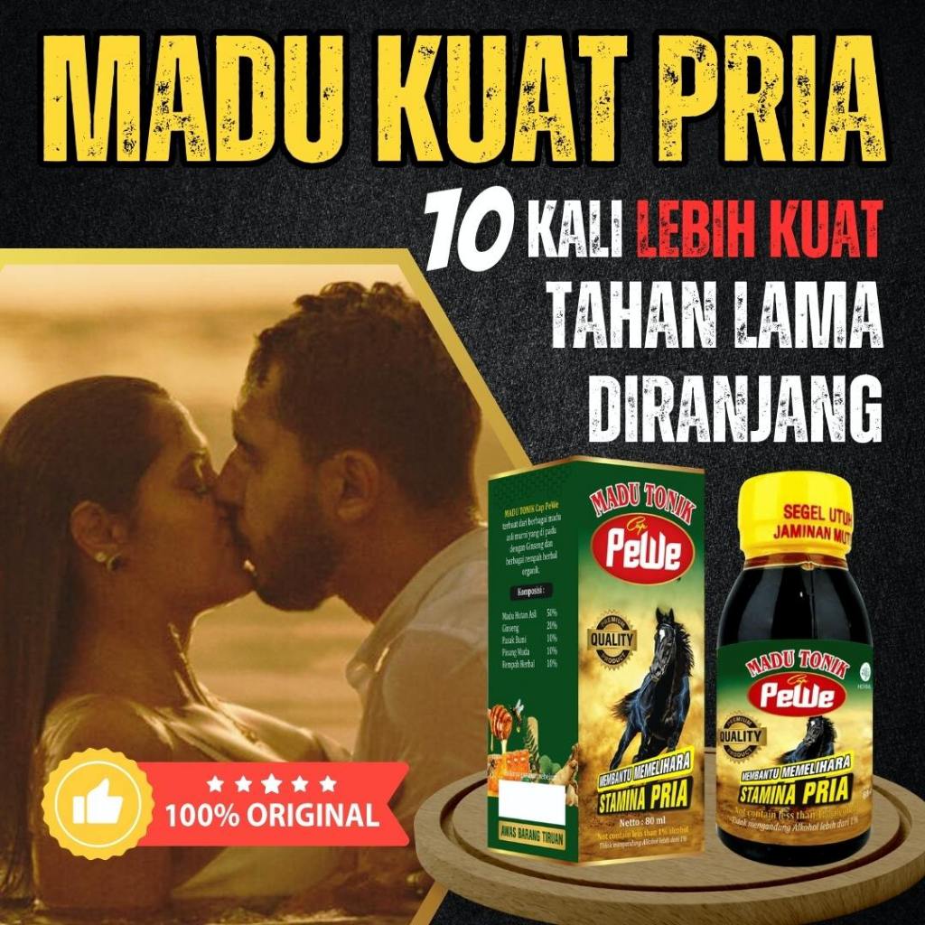 

Madu Tonik Pewe Asli Madukuat Herbal Solusi Kejantanan Pria Perkasa Kuat Tahan Lama Di Ranjang 80ML