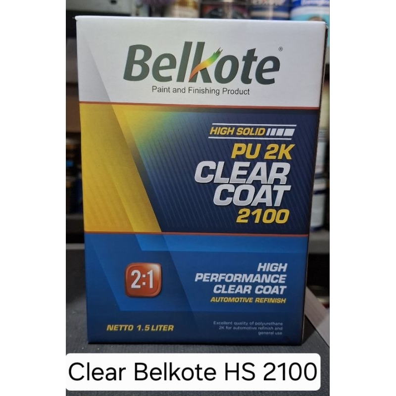 Clear Belkote HS 2100/Clear Coat Belkote