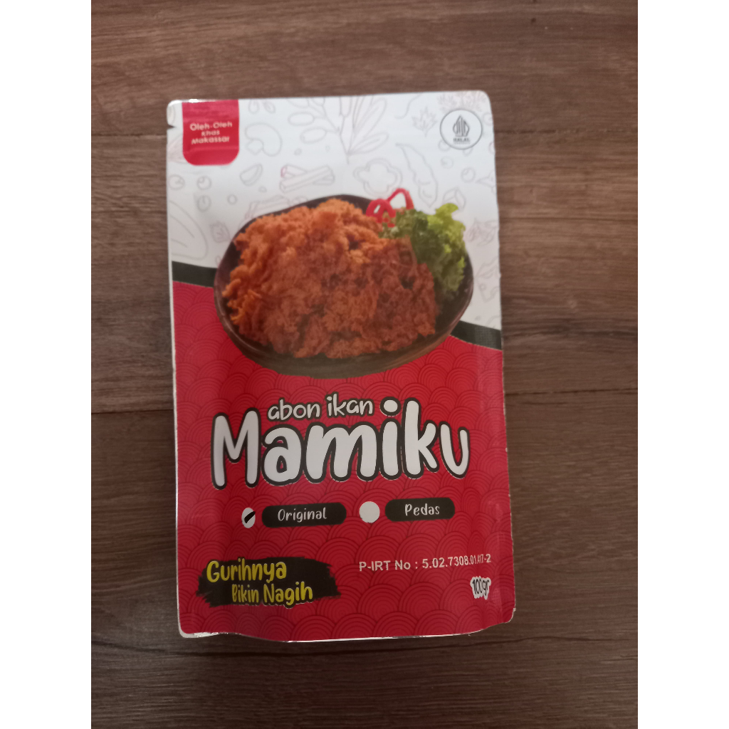 

Abon ikan Mamiku khas Makassar