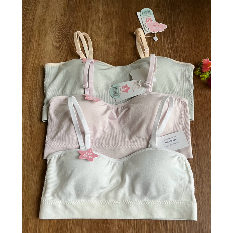 YOUNG HEARTS MINISET LITTLE HEARTS FIRST 1 step BRA REMAJA SIZE M L XL