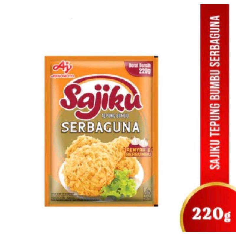 

SAJIKU TEPUNG BUMBU SERBAGUNA 220gr