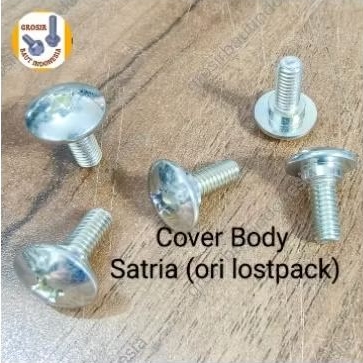 (4pcs) Baut Cover Body Satria Fu Original lostpack