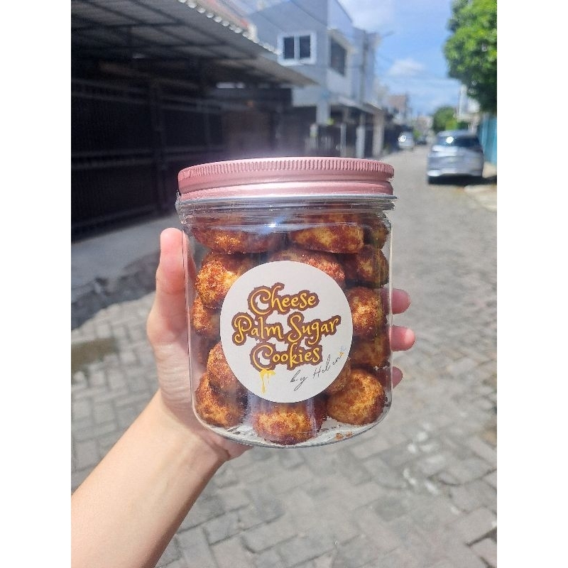 

[PO 3hari BEST SELLER]Cheese palm sugar cookies dengan WYSMAN [kue kering imlek lebaran premium wysman homemade]