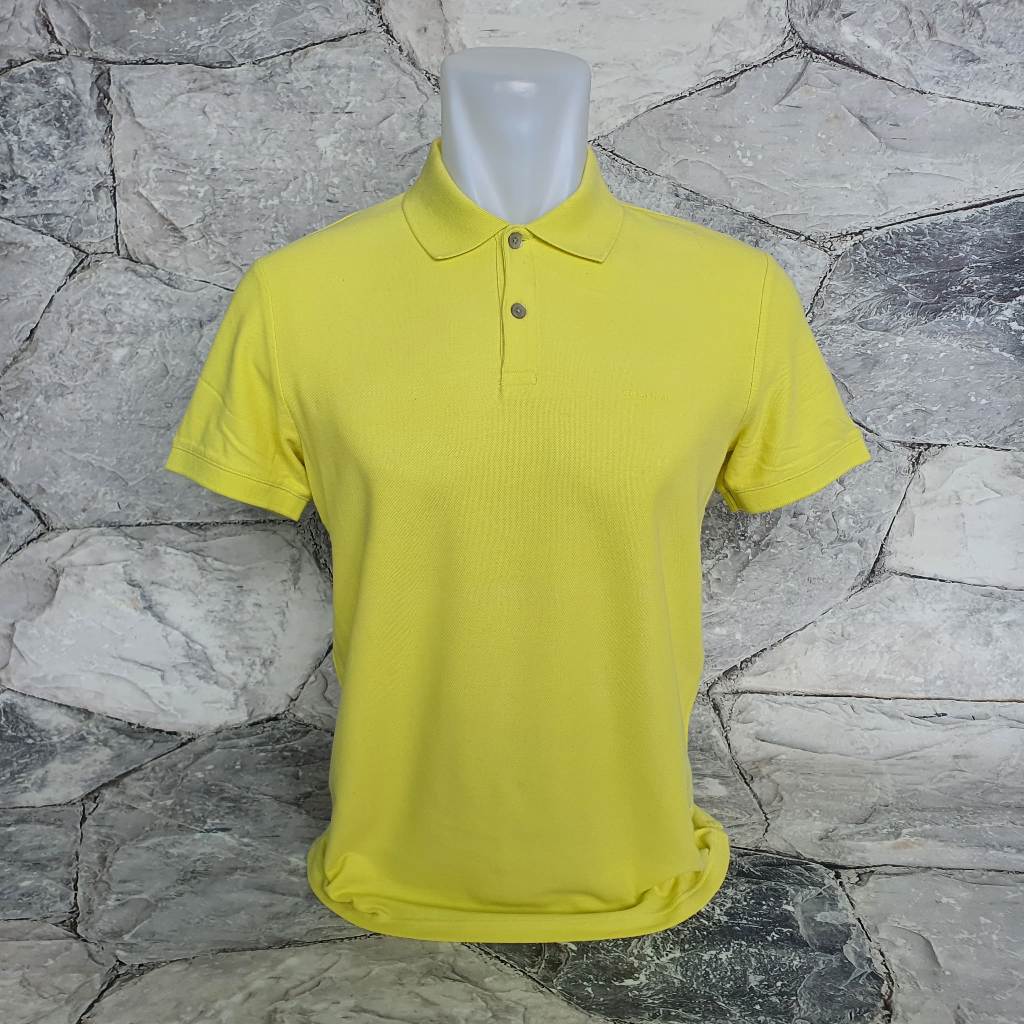 Baju Kaos Polo CALVIN KLEIN CK - Size S / LD 48 cm - Original - Second