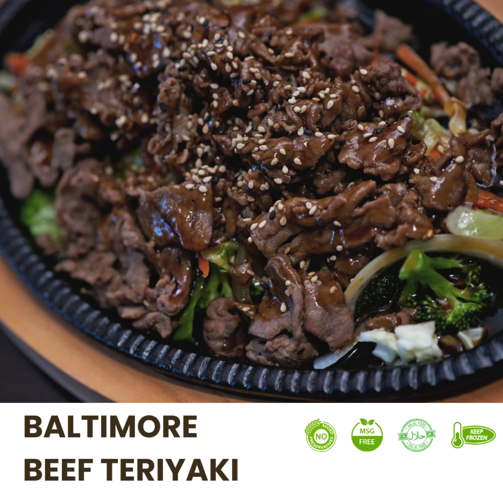 

Beef Teriyaki manis gurih 500gr suppky cafe, resto, hotel