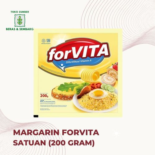 

Margarin FORVITA satuan (200 gram)