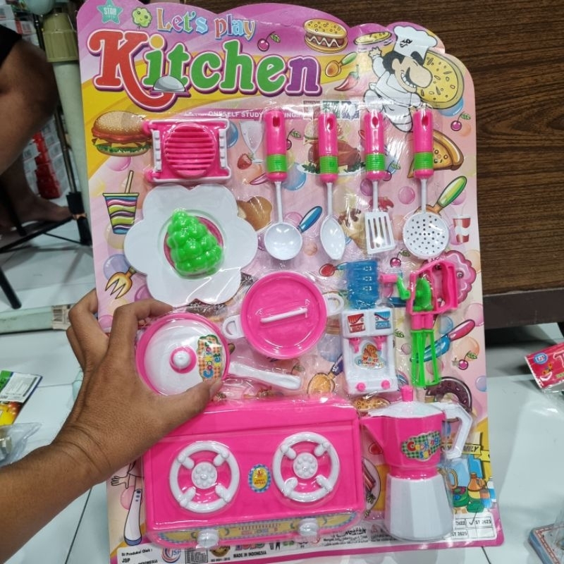 mainan kitchen set. lets play jumbo